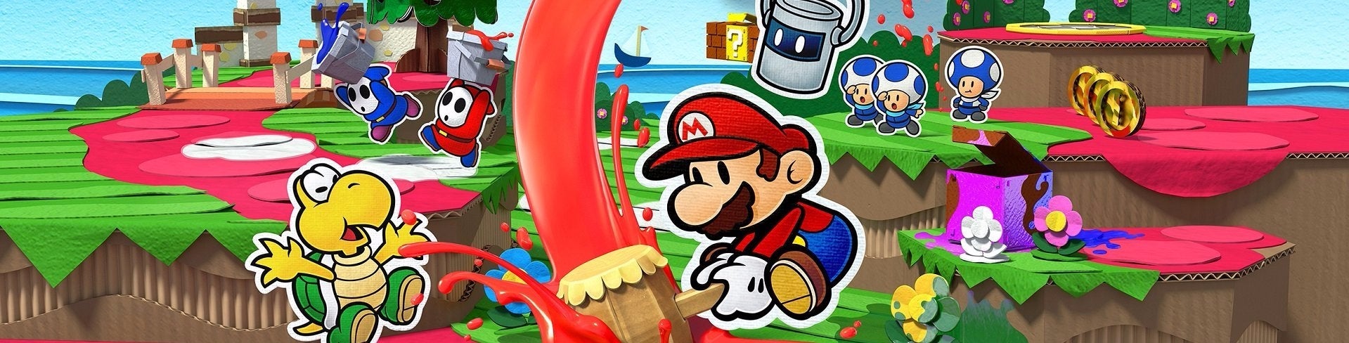 Paper Mario: Color Splash heeft na Sticker Star wat goed te maken
