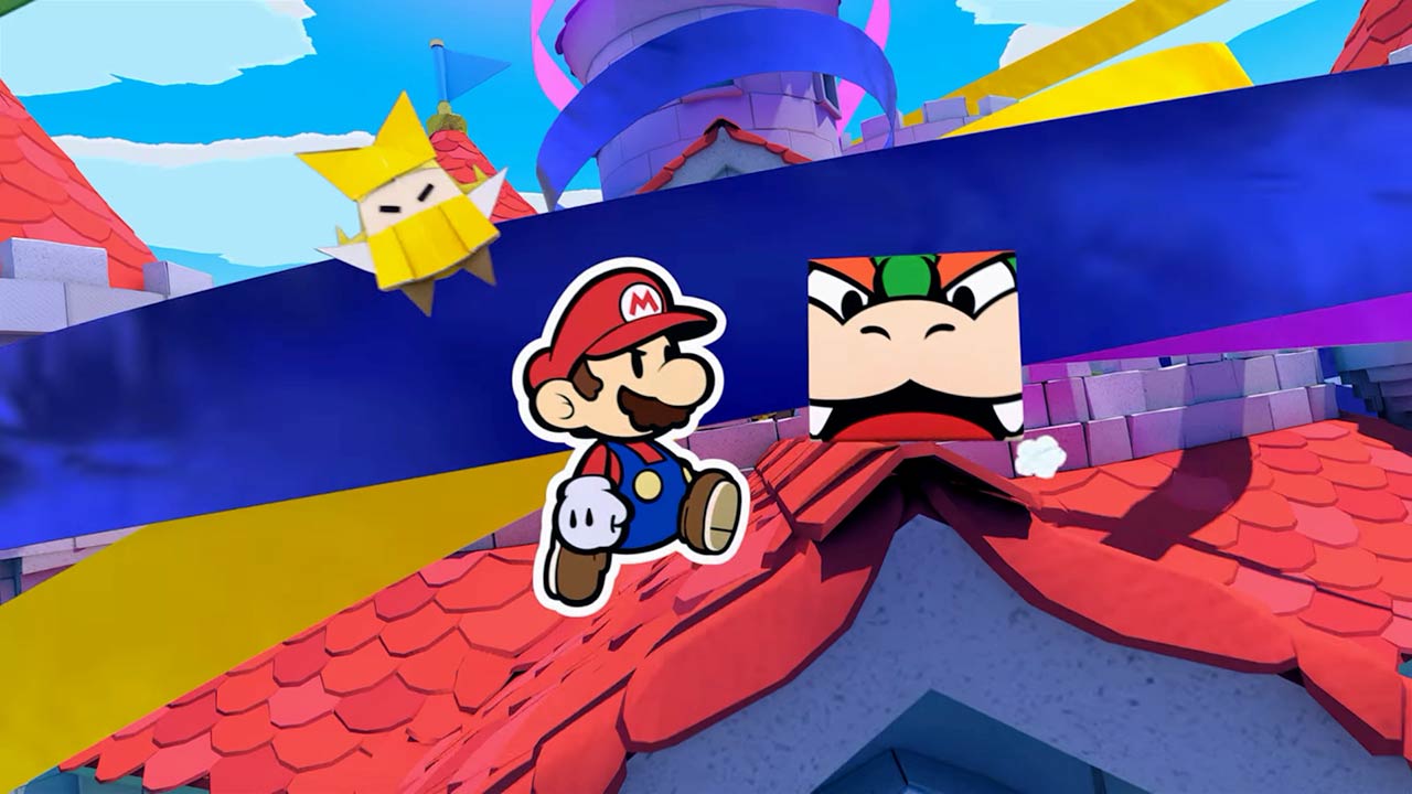 Best buy paper shop mario origami king