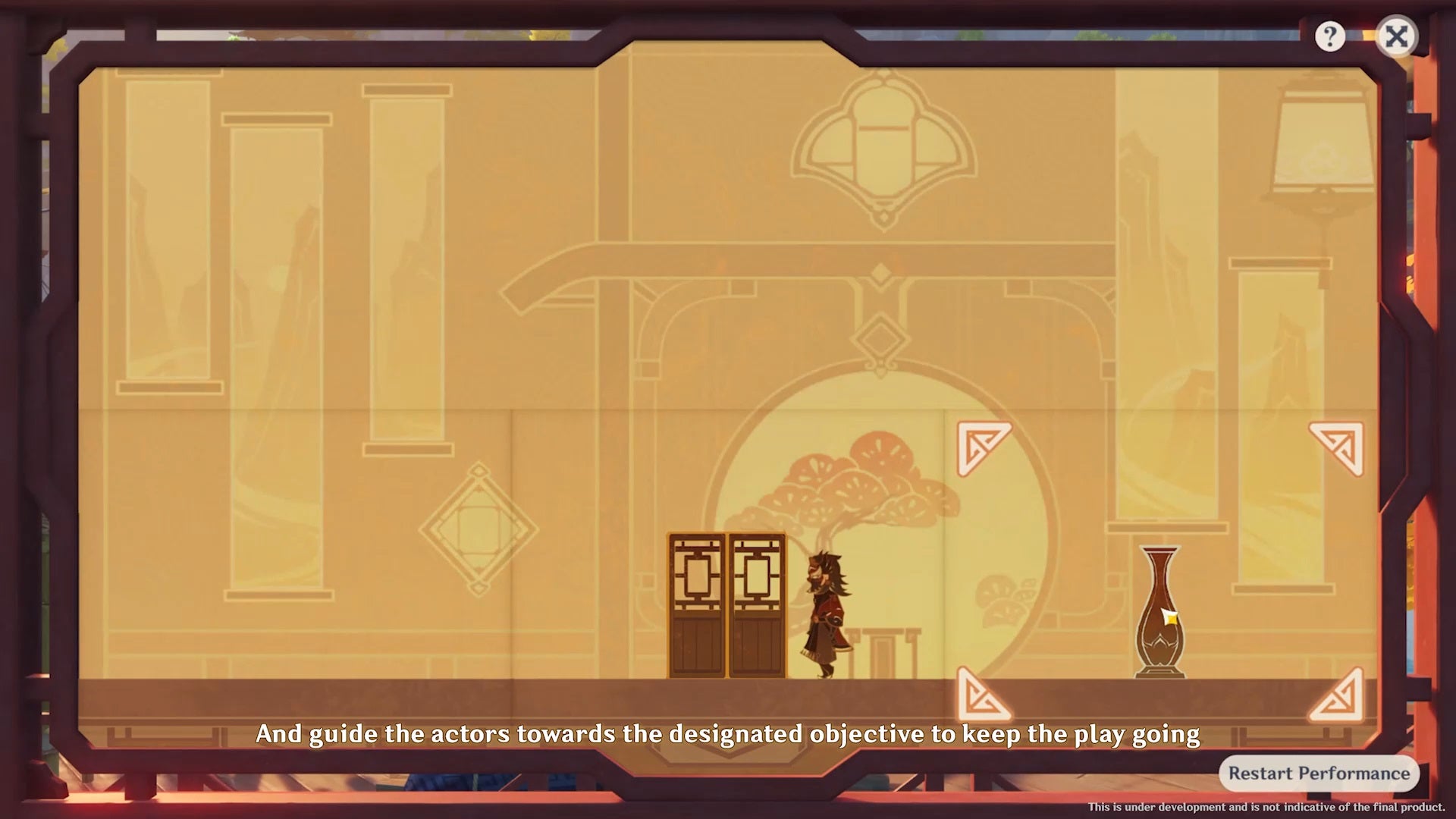 Paper theatre event in Genshin Impact version 3.4