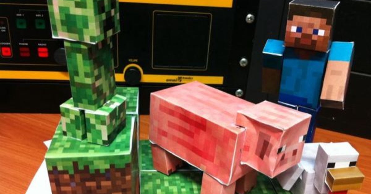 Paper Rwcipei Minecraft And Then There's The Minecraft Papercraft | Rock Paper Shotgun