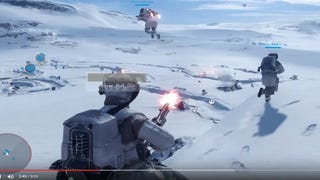 Parádních 10 minut na sněhu ze Star Wars Battlefront