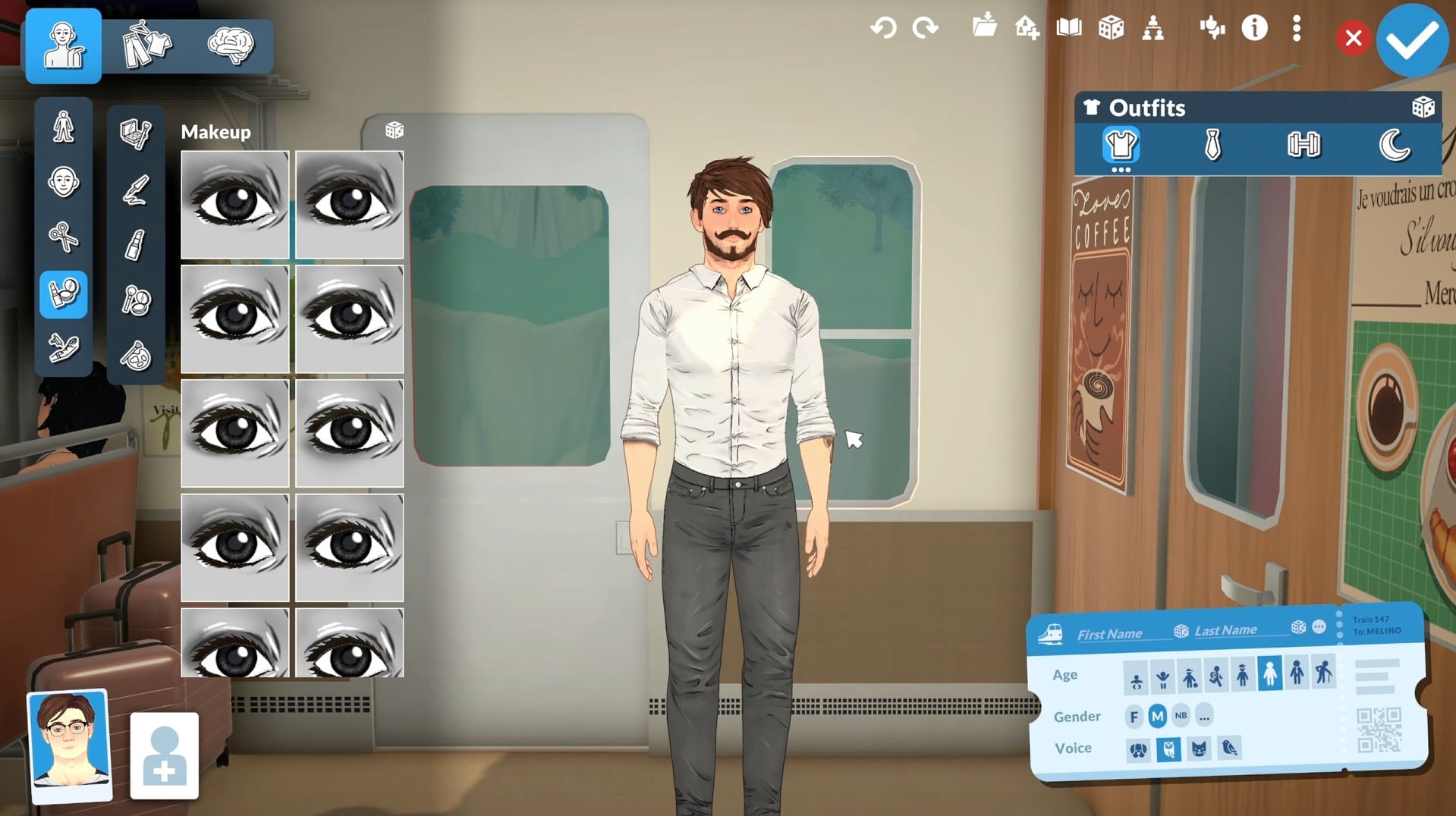 Paralives is possibly the first ever videogame with a character editor that gives people motion sickness