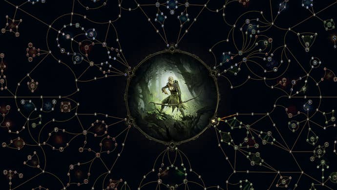 The Passive Skill Tree for the Ranger in Path of Exile 2.