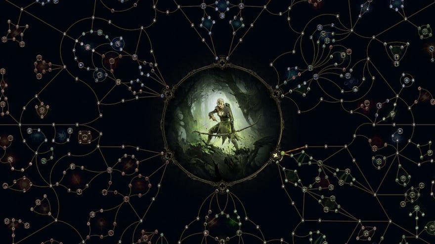 The Passive Skill Tree for the Ranger in Path of Exile 2.