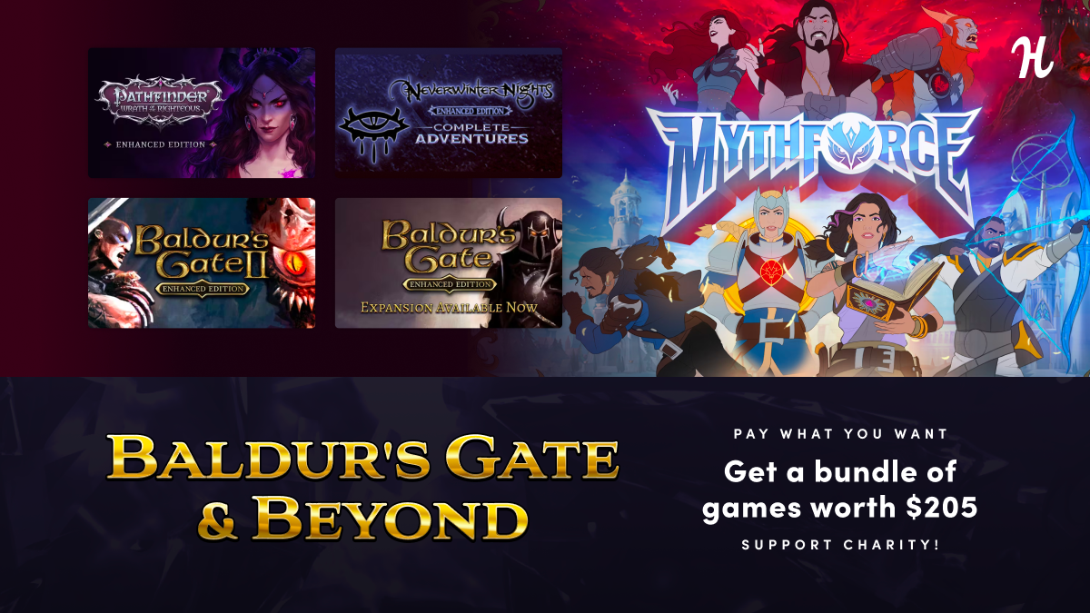 The Baldur&rsquo;s Gate and Beyond Humble Bundle.