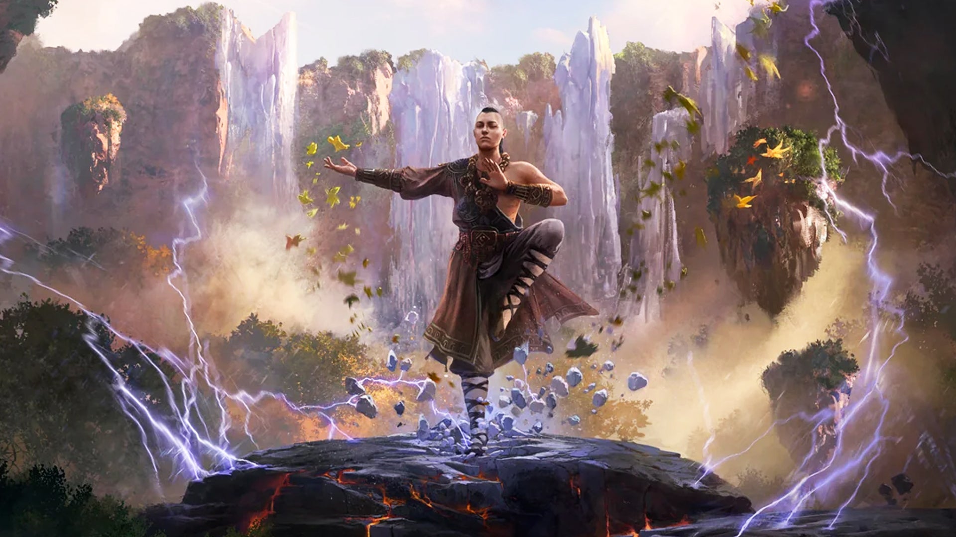 Art depicting the Invoker Monk Ascendancy in Path of Exile 2. - 3