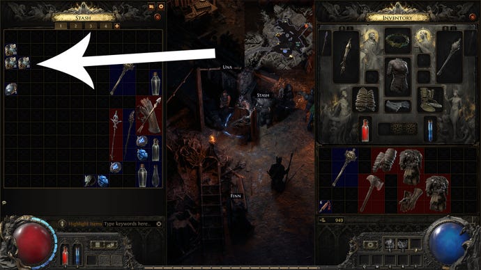 Uncut Skill Gems in Path of Exile 2.