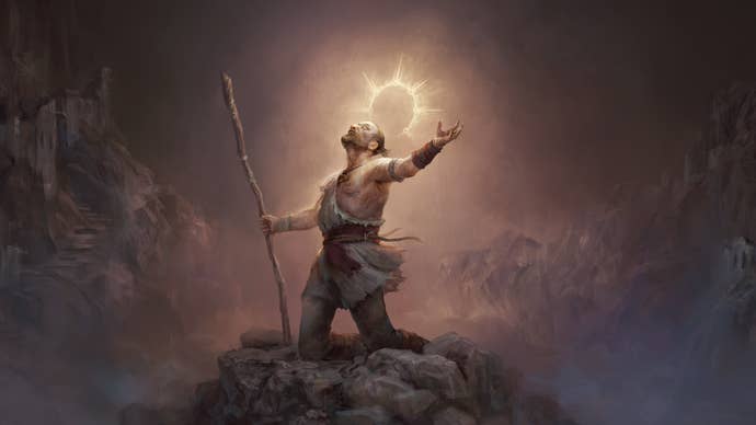 An official Path of Exile 2 illustration of a Monk