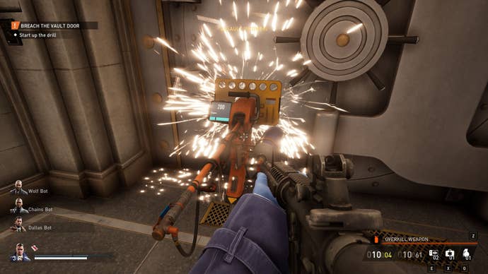 Breaking into a vault with a laser in Payday 3