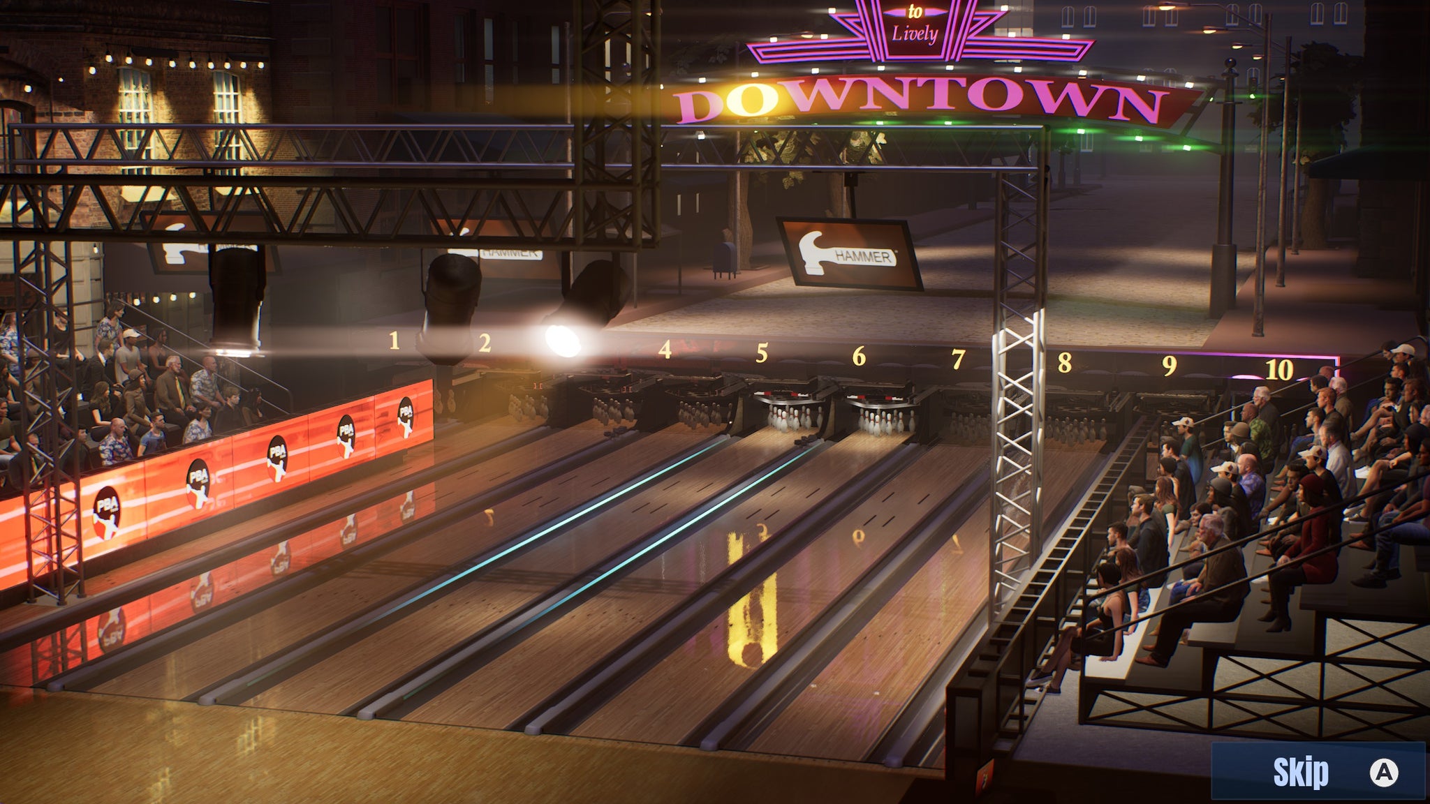 A screenshot of PBA Pro Bowling 2026, running on Steam/PC.