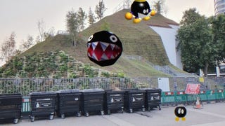 People think that new hill in London looks like Super Mario 64
