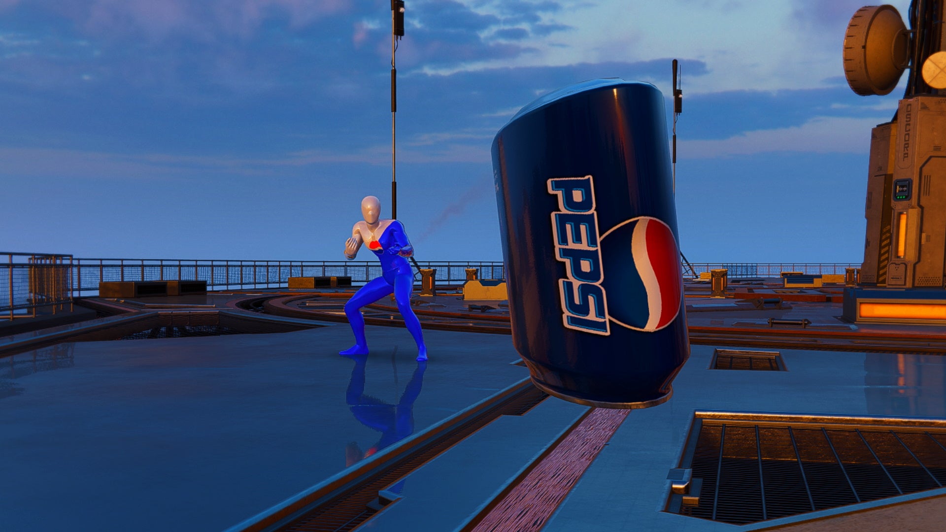 Pepsiman mod in Spider Man Remastered PC