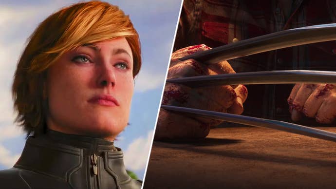 Joanna Dark in the Perfect Dar reboot and Wolverine in a teaser for Marvel’s Wolverine.