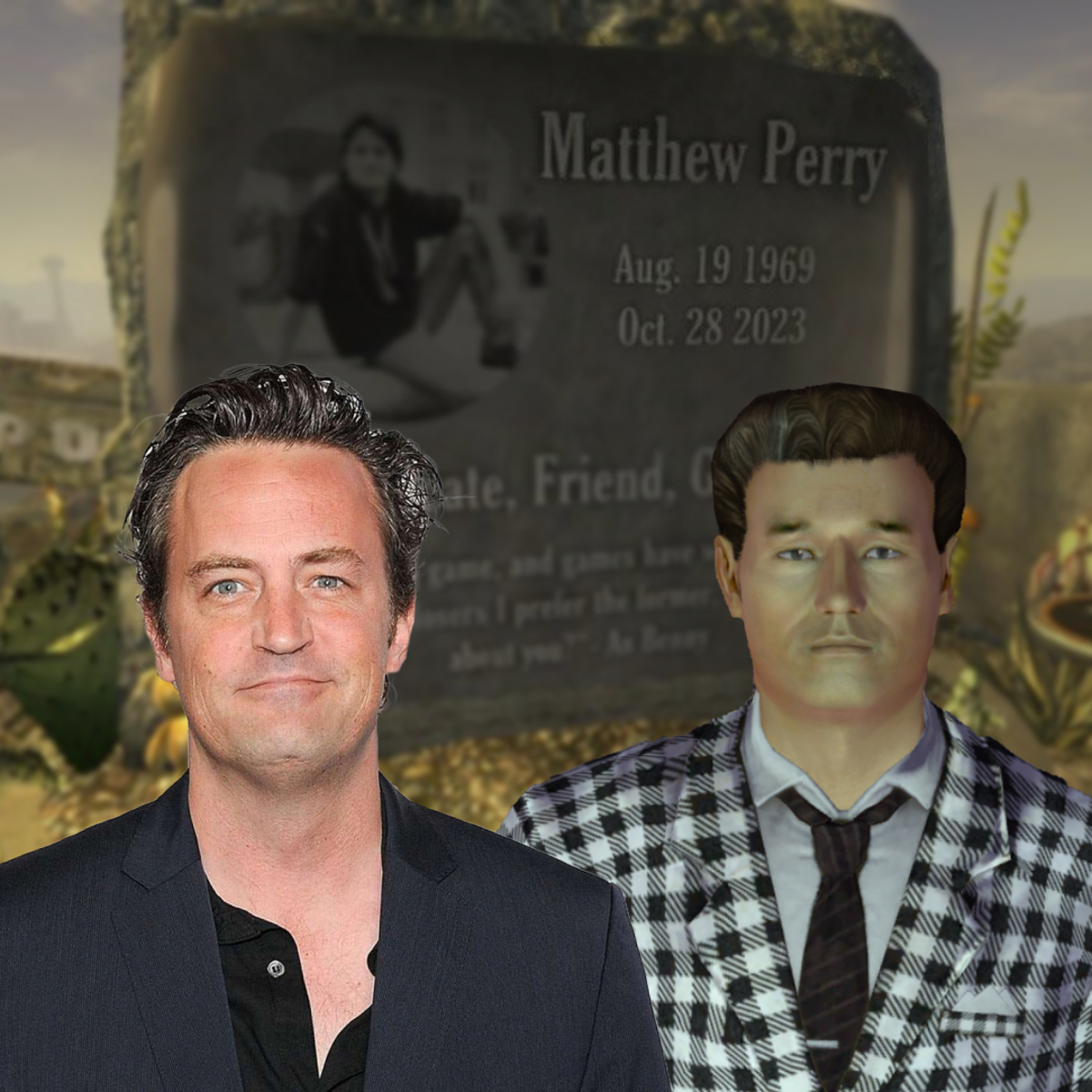 I'm gonna do something simple, but meaningful - How one Fallout New Vegas modder perfectly memorialised Matthew Perry | VG247 I'm gonna do something simple, but meaningful - How one Fallout New Vegas modder perfectly memorialised Matthew Perry | VG247