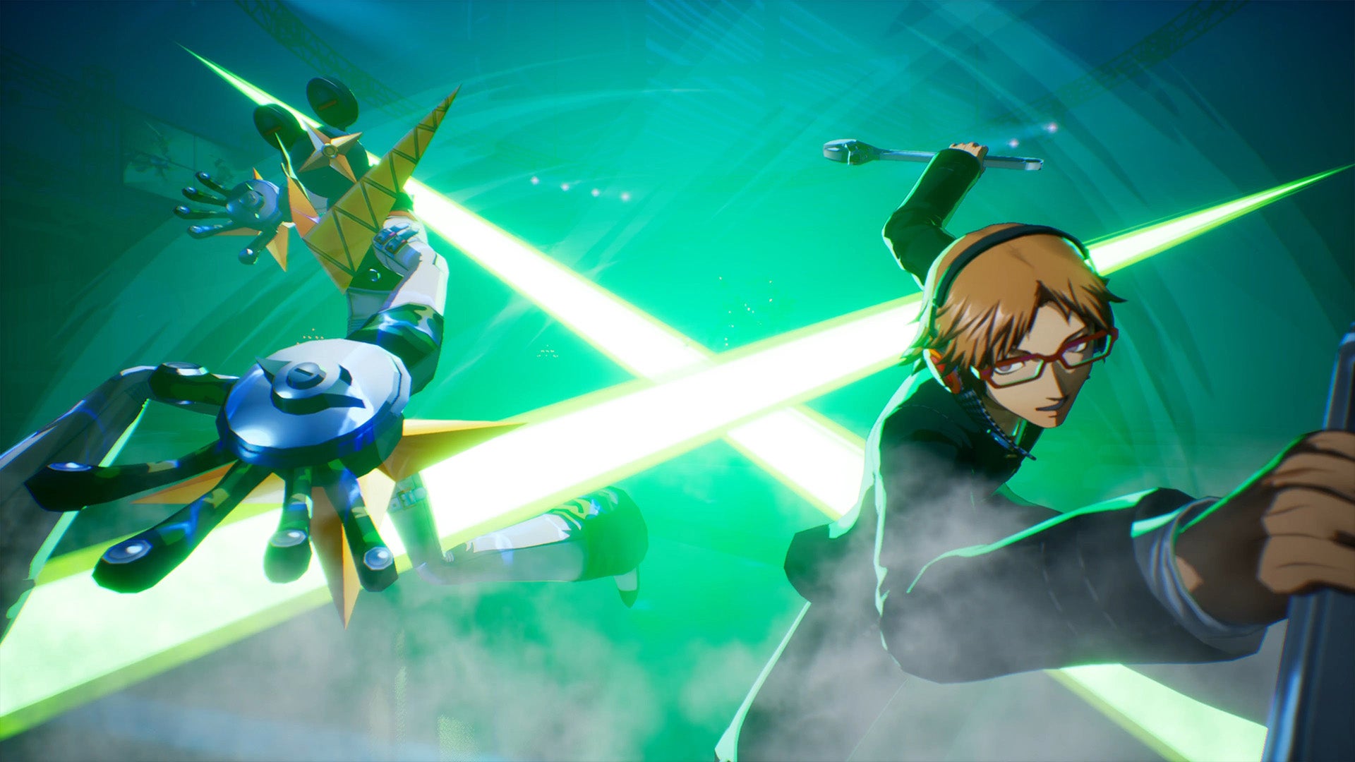 Yosuke dari Persona 4 Revival - Karakter utama dengan desain baru