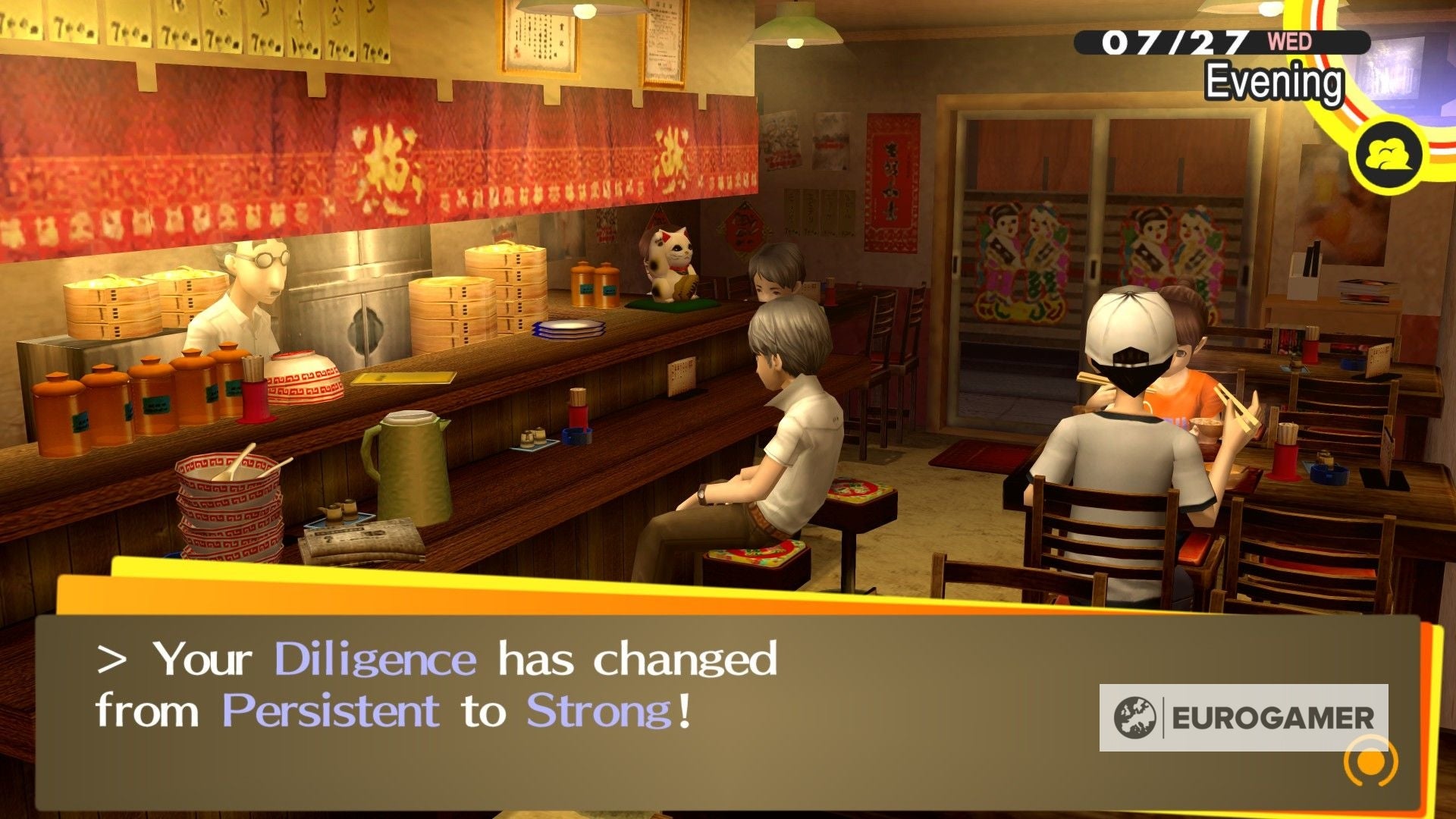 Persona 4 Golden Social Stats best ways to increase Courage