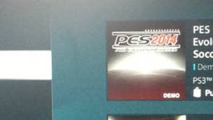PES 2014 demo appears on PS3 ahead of intended release - report