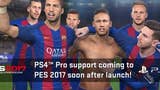 PES 2017 tendrá parche para aprovechar la nueva PlayStation 4 Pro