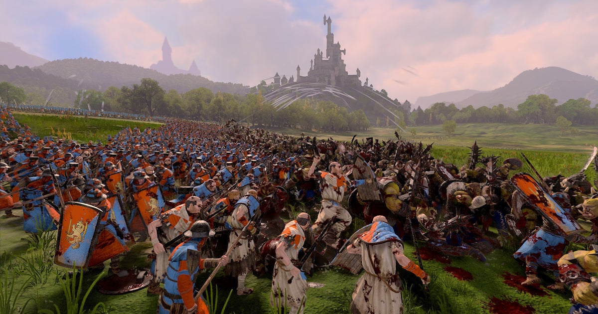 Leading Total War: Warhammer 3s peasants to victory with an irresponsible number of trebuchets (French for very bucket) Leading Total War: Warhammer 3s peasants to victory with an irresponsible number of trebuchets (French for very bucket)