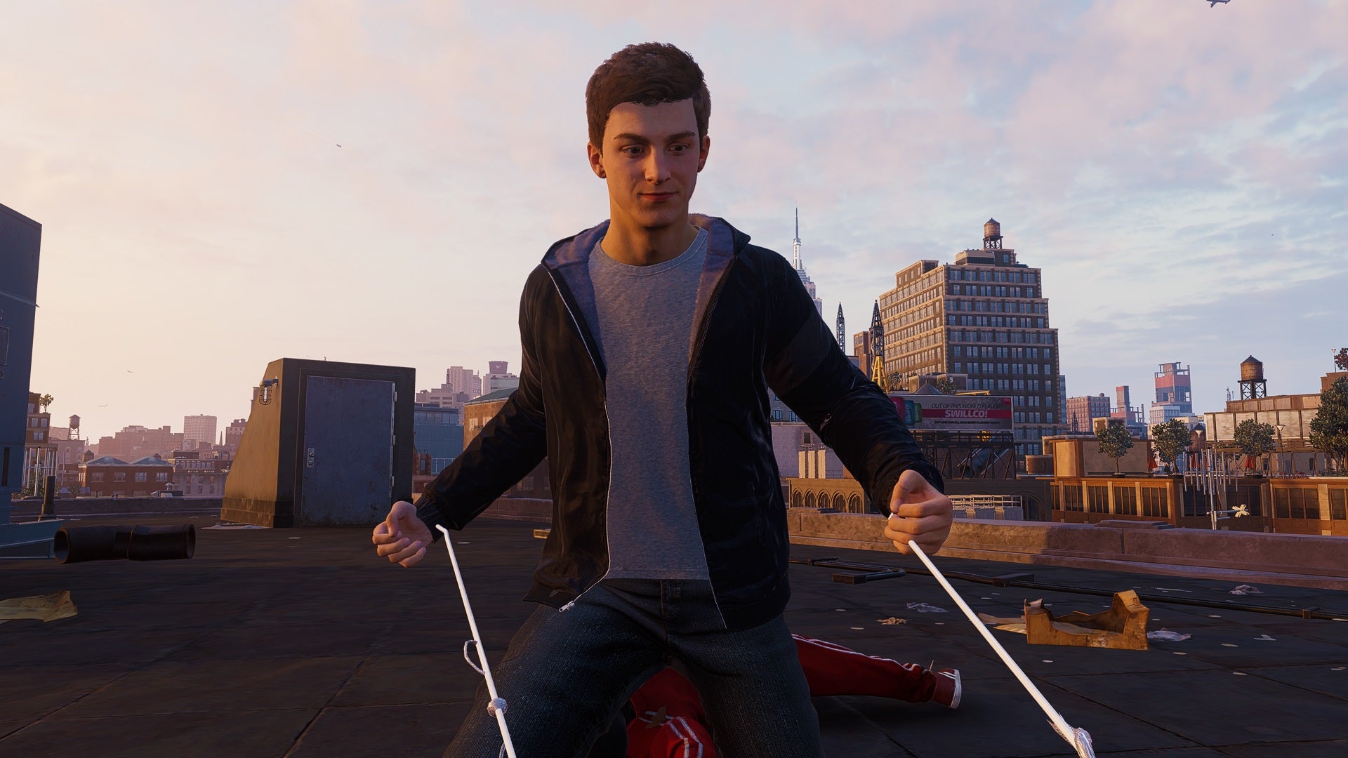 Peter Parker mod in Spider-Man PC.