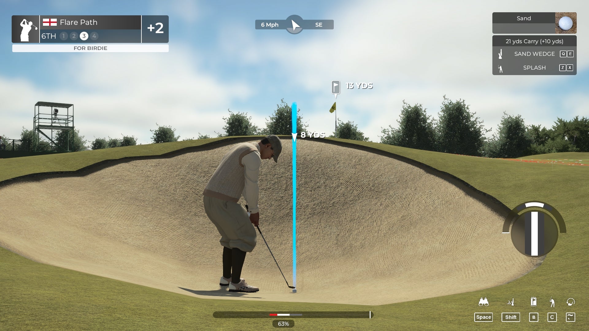 The Flare Path spoils a good walk