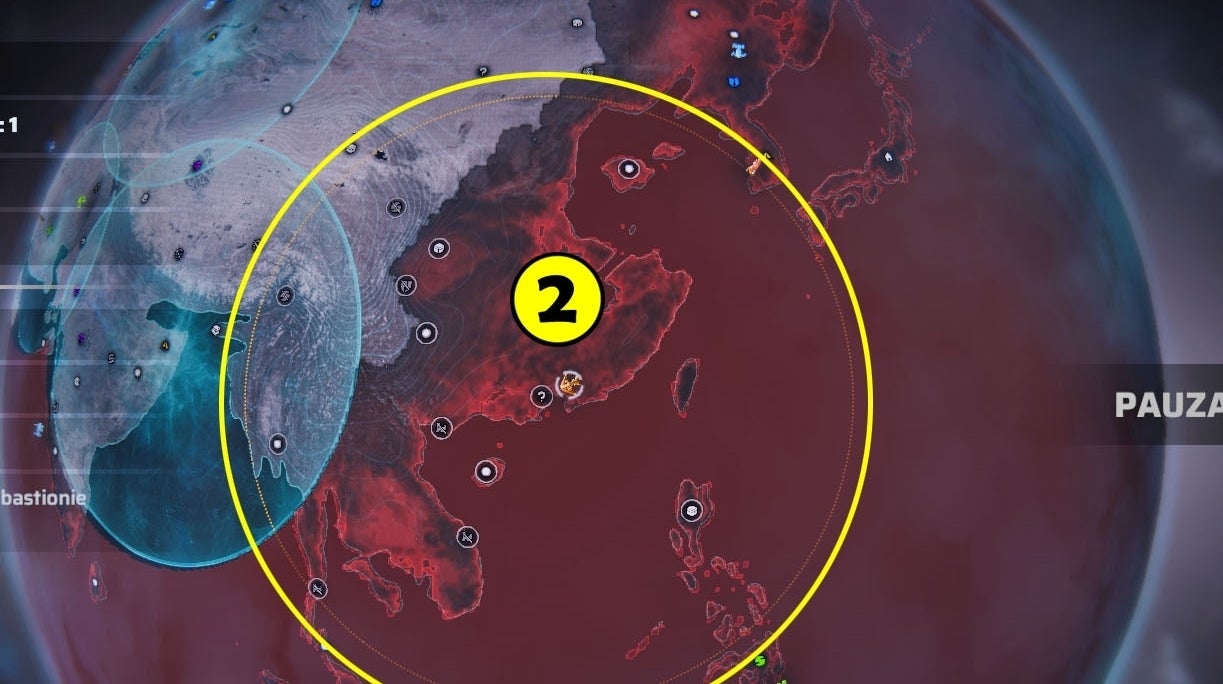 Phoenix Point - zasięg lotu, jak dotrzeć do punktu na mapie | Eurogamer.pl