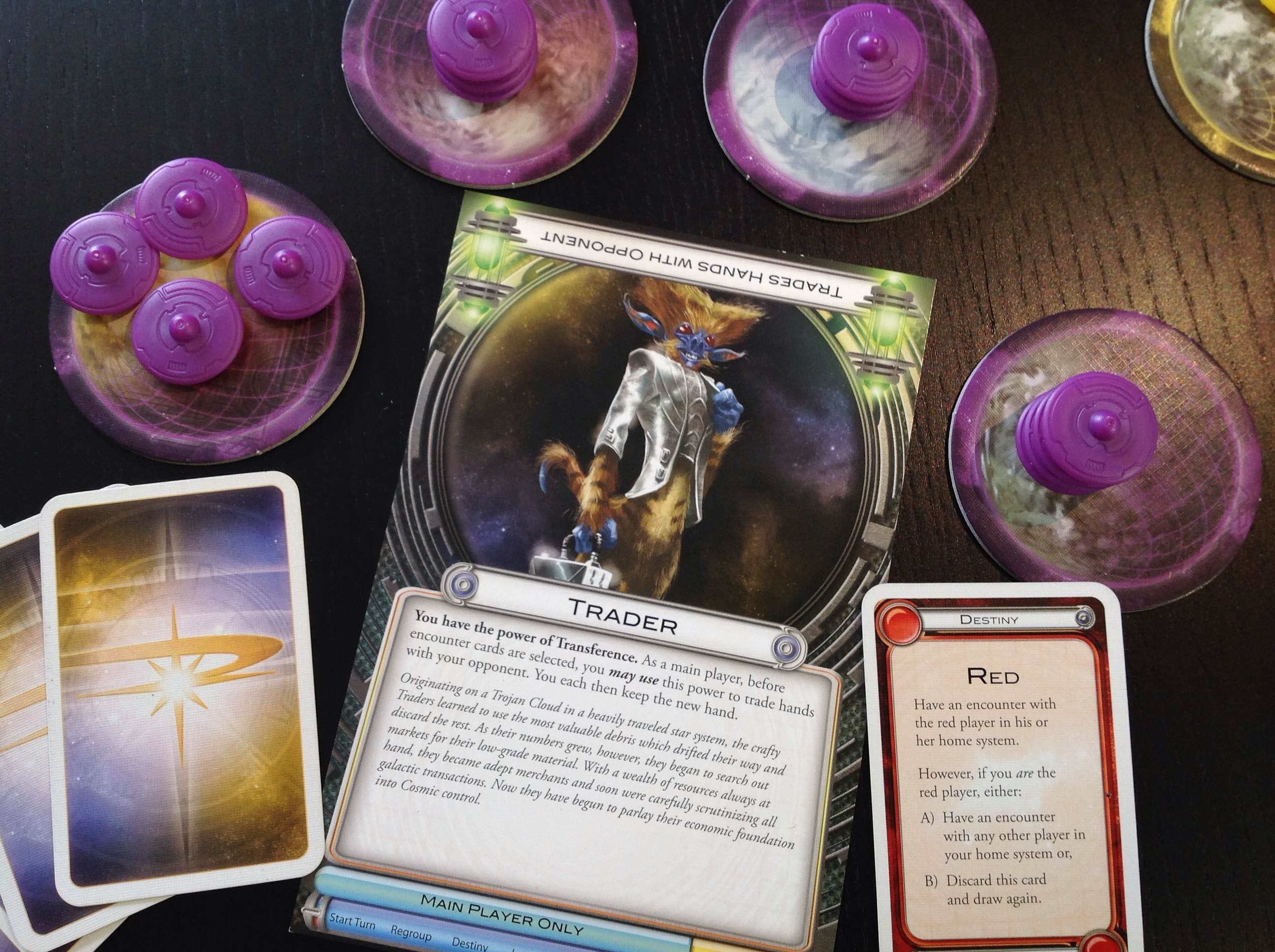 cosmic encounter alien card sleeves Collector's Edition Big Box for Cosmic Encounter main image 0