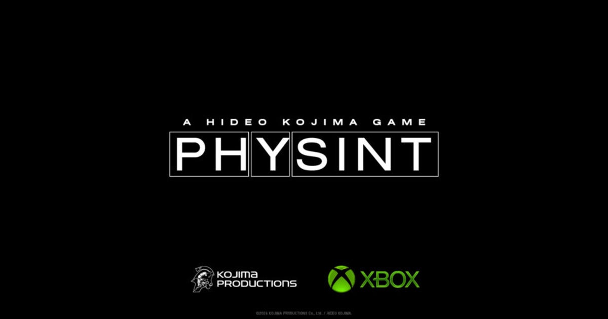 Xbox to publish Kojima Productions' Physint after it "unexpectedly received notice" from PlayStation that it would cancel the project