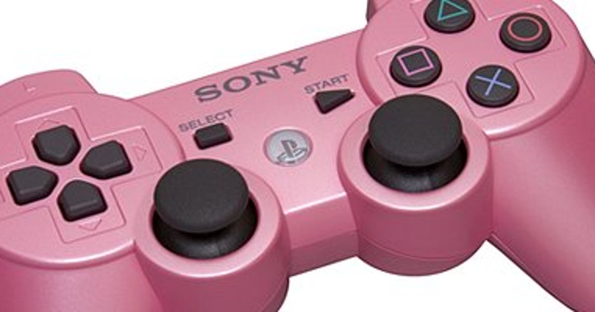 Pink Dualshock DualShock 3 controller looks pretty in pink | VG247