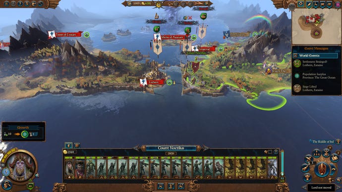 The fighting on Ulthuan continues in Total War Warhammer 3