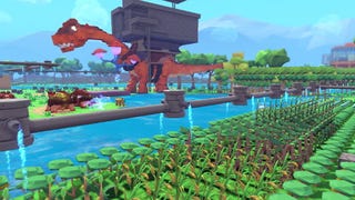 Ark: Survival Evolved becomes a Minecraftbut in PixArk