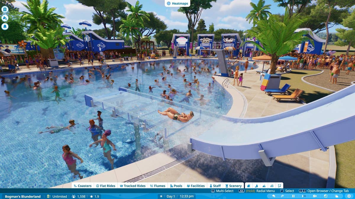 Planet Coaster 2 review: a good water park is hard to build | Rock