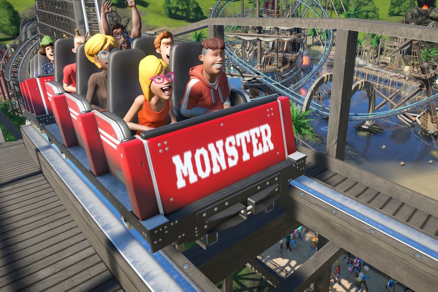 Planet Coaster is getting a new movie themed Studios Pack DLC next