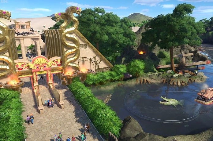 Planet Coaster is going a bit Indiana Jones with its new jungle