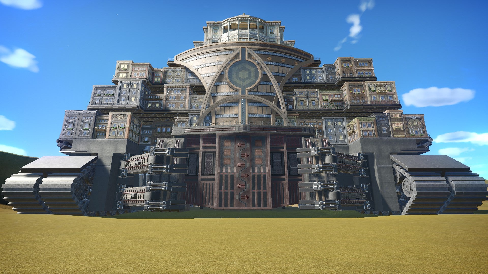 This Mortal Engines themed Planet Coaster build wont eat your