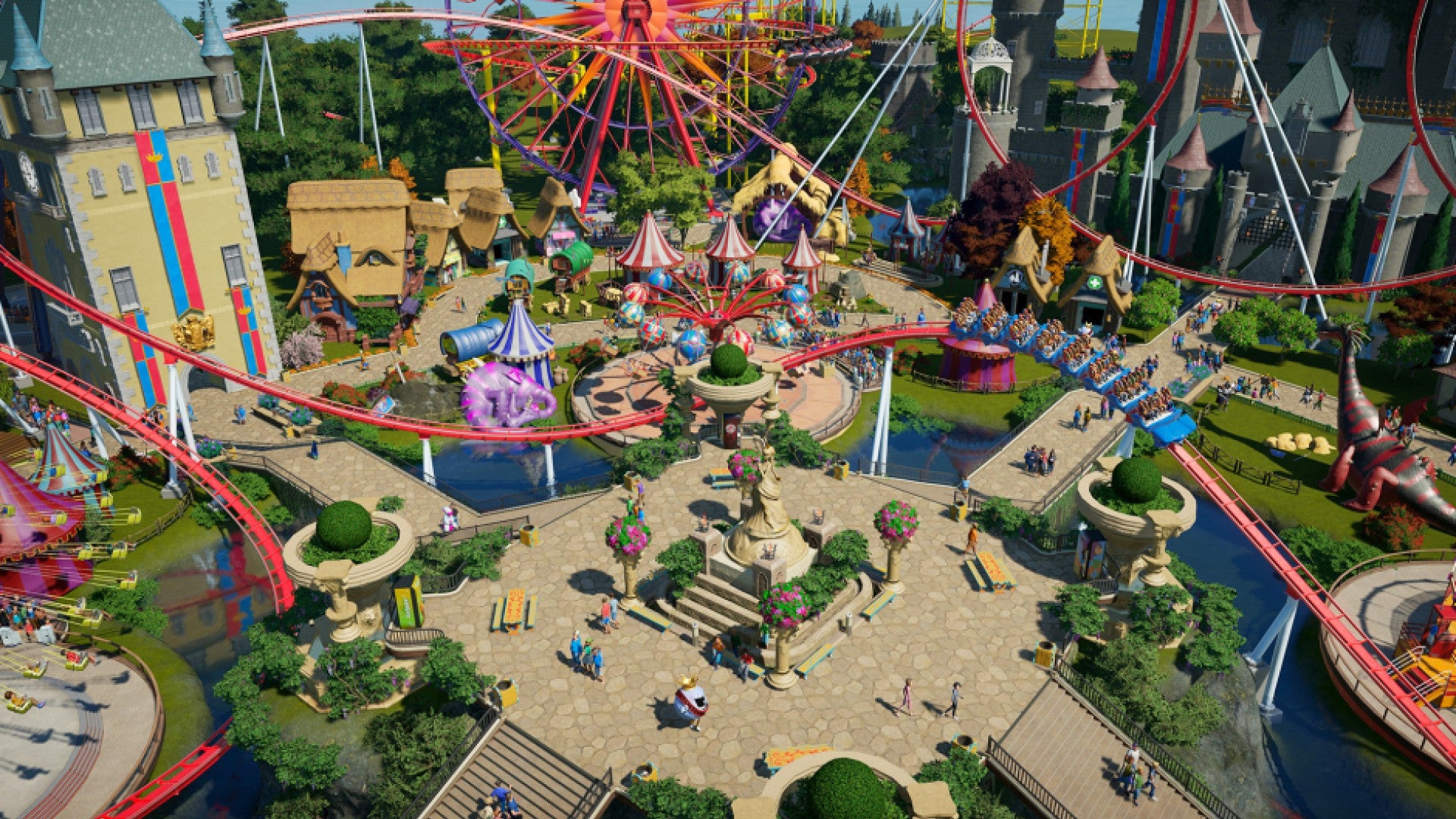 Planet Coaster Console Edition is a strong version of a sim