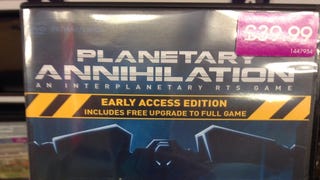 Planetary Annihilation Early Access Being Sold In Stores