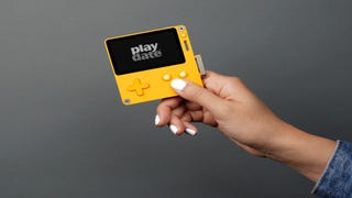 Playdate is a new handheld with black and white screen and a crank - and it comes with 12 new indie games