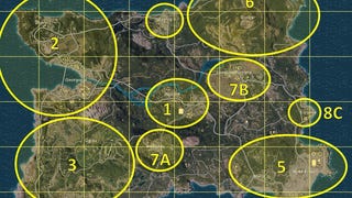 PlayerUnknown's Battlegrounds - mapa: jak używać, najważniejsze miejsca
