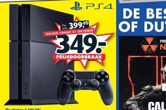 PlayStation 4 krijgt prijsverlaging