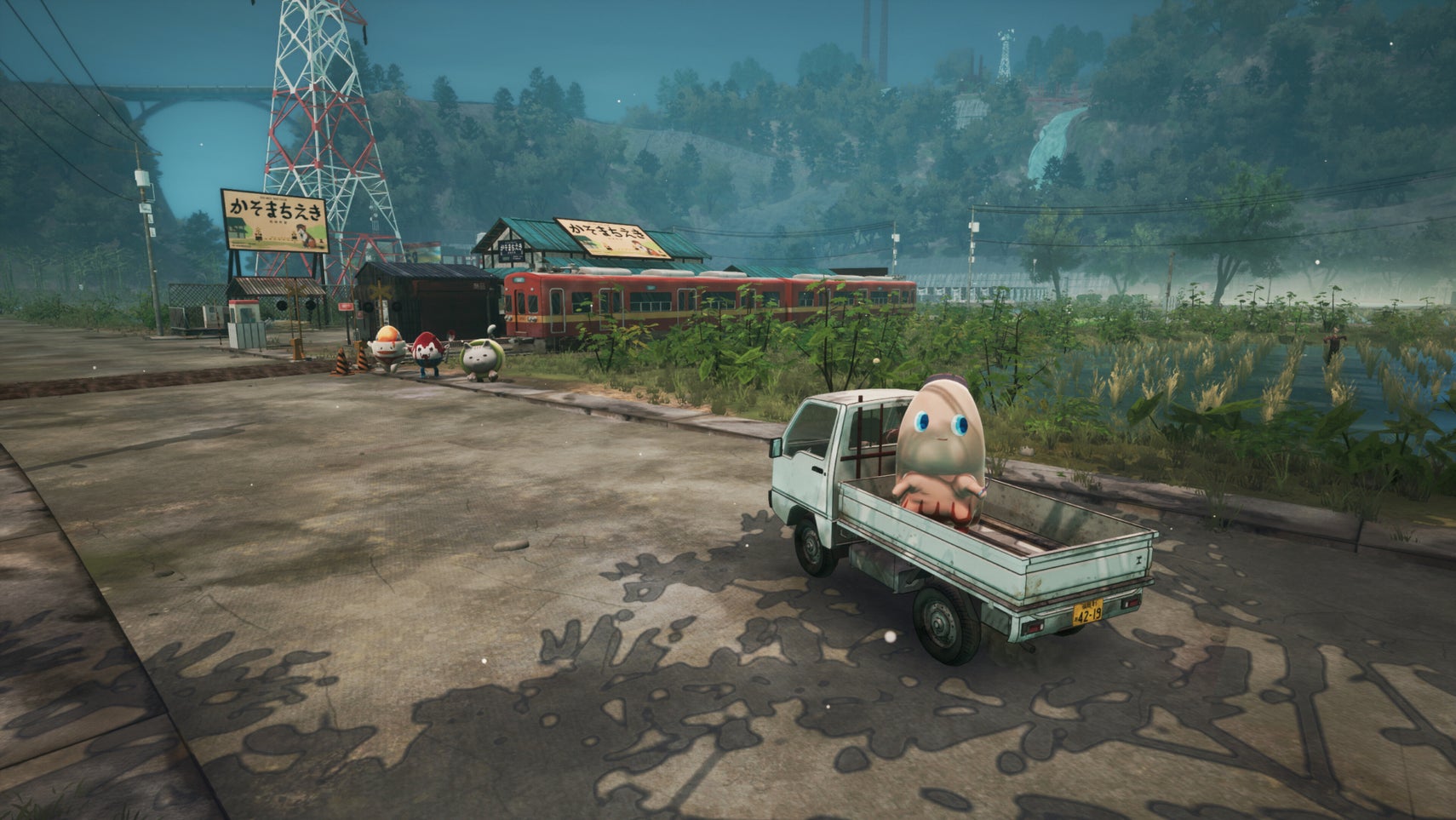 Some mascots waiting for another mascot to rock up in Promise Mascot Agency. - 1