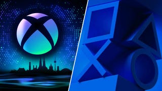 The Xbox logo opposite the PlayStation logo.