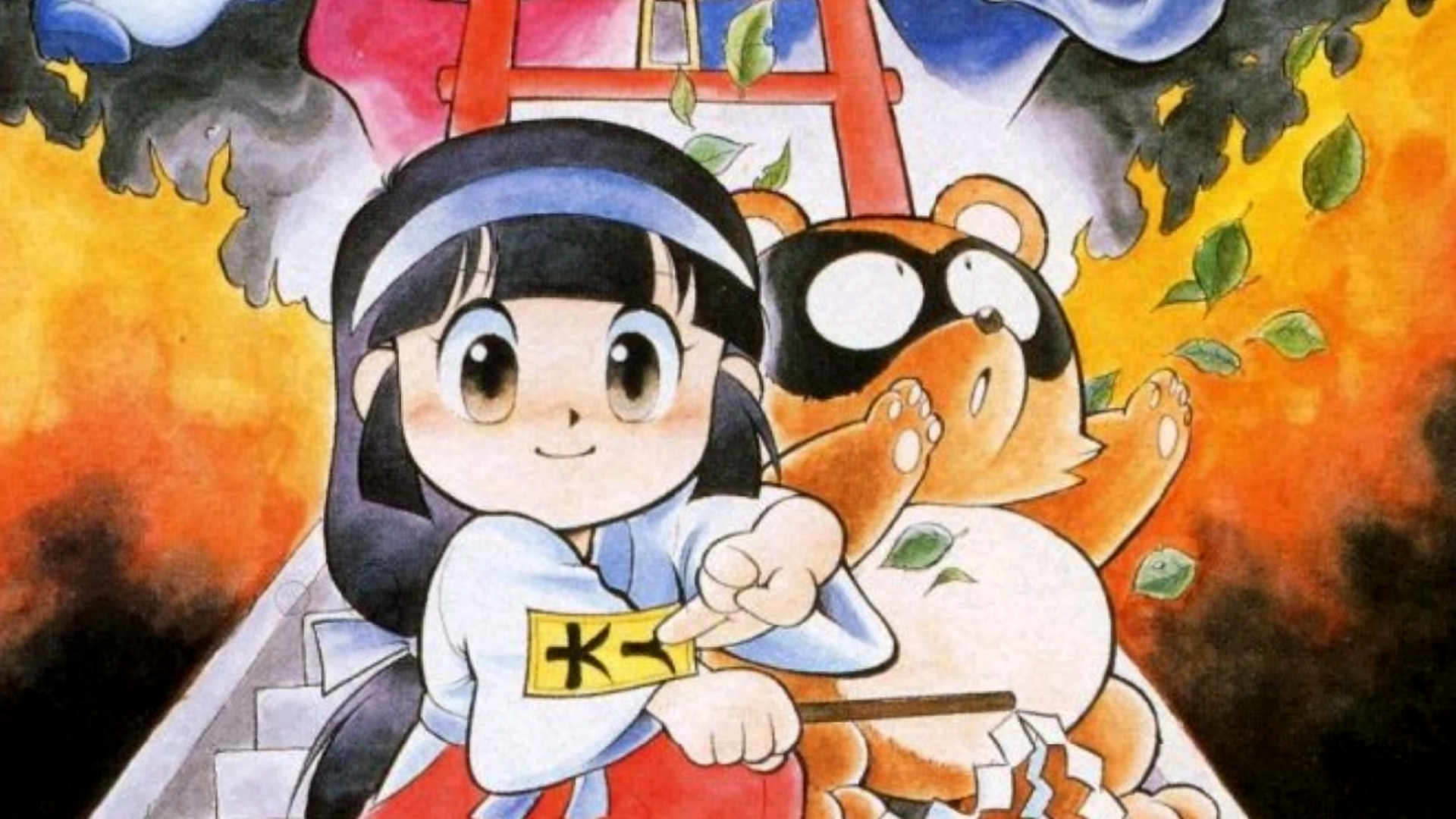 Pocky and Rocky Reshrined key art