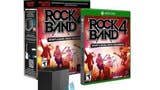 Poderás usar os instrumentos Xbox 360 em Rock Band 4 na Xbox One