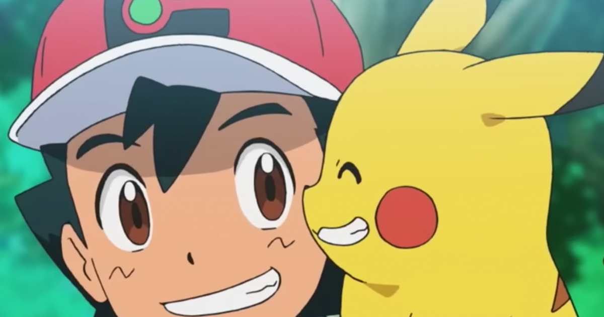 Pok mon fans are snapping up trading cards with Ash and Pikachu