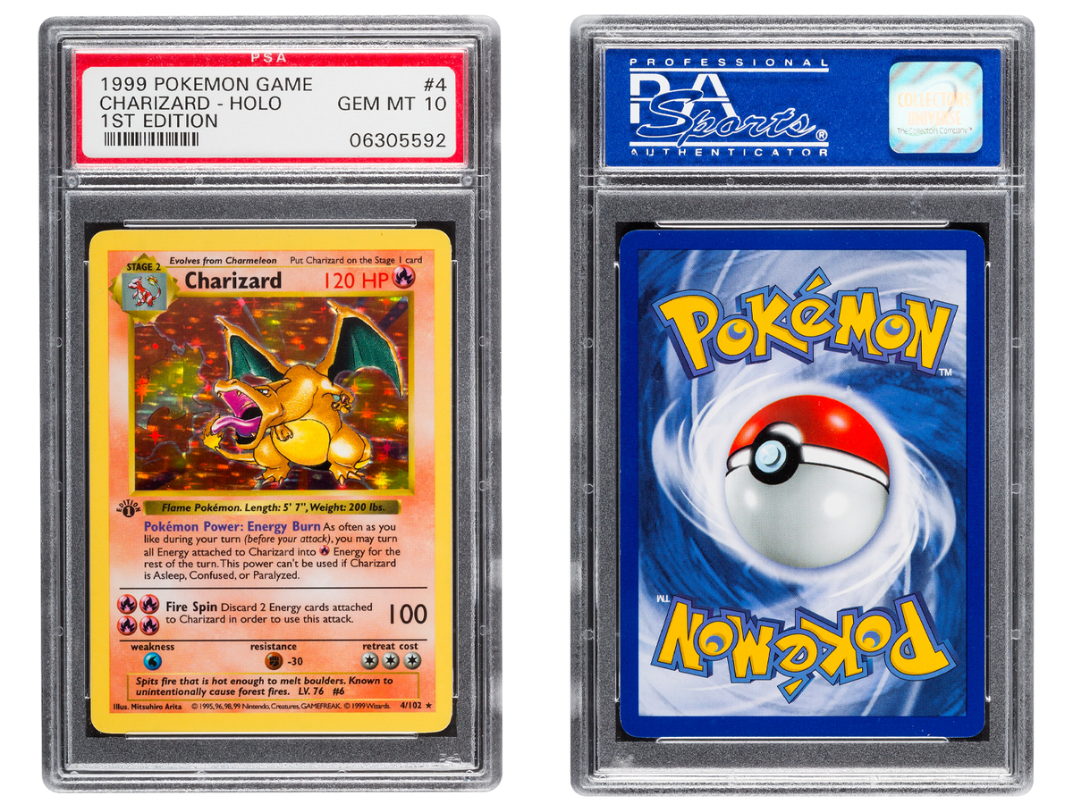 Original Charizard Card 1st Edition Charizard,Blastoise,Venusaur Gold