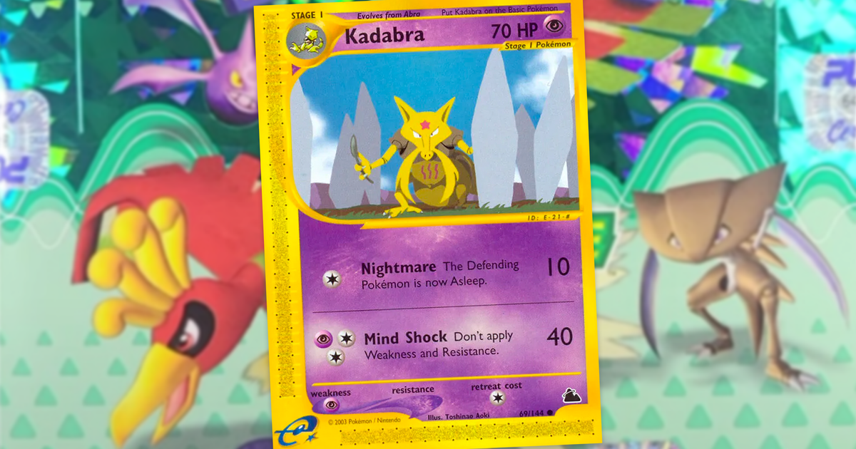 kadabra pokemon card price Japanese 064/165 sv2a Mirro Monster Ball TCG ToysOneJapan Remove all damage counters from Kadabra Base 1 Kadabra With Multiple