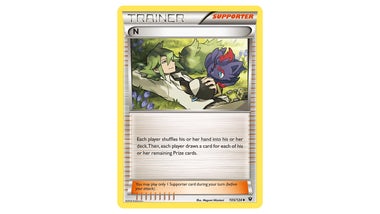 pokemon trainer card n N's Plan - 163/086 Full Art Ultra Rare Evolves from null Rules Each player shuffles his or her hand into his or her deck The Best Pokmon Cards of