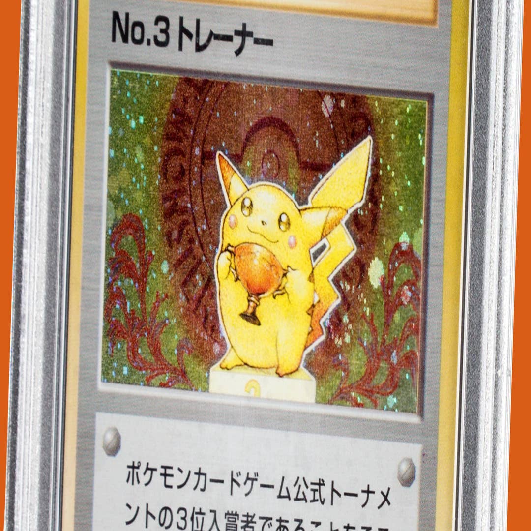 Rare Pikachu card from Pokémon TCG's first-ever 1997 tournament fetches  $300,000 at auction