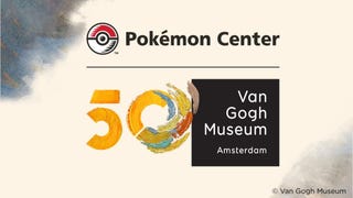 Pokémon Center and Van Gogh Museum logos